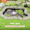 VEVOR Pond Liner, 10 x 13 ft 20 Mil Thickness, Pliable LLDPE Material Pond Skins, Easy Cutting Underlayment for Fish or Koi Ponds, Water Features